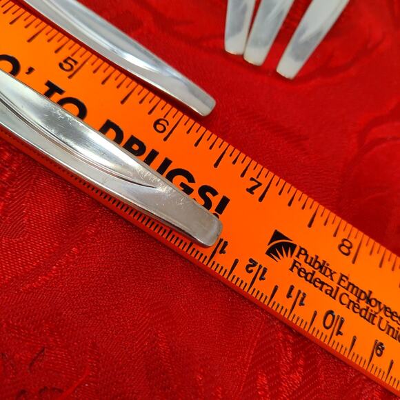 13X Tbsp Tsp WM Rogers Silverplate 1960 MCM Sea Spray Flatware Table TeaSpoons - Picture 7 of 9